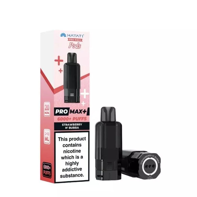 Hayati Pro Max Plus - Refill Pack - Strawberry H'bubba
