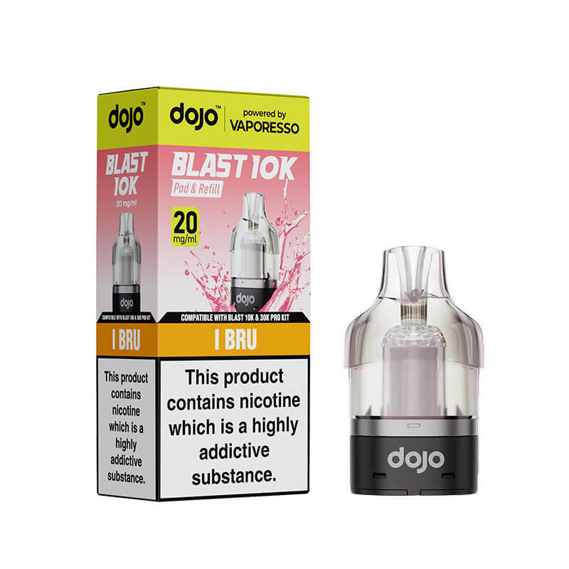 Vaporesso DOJO Blast 10K - Pod & Refill 10ml - I Bru - Ubervape