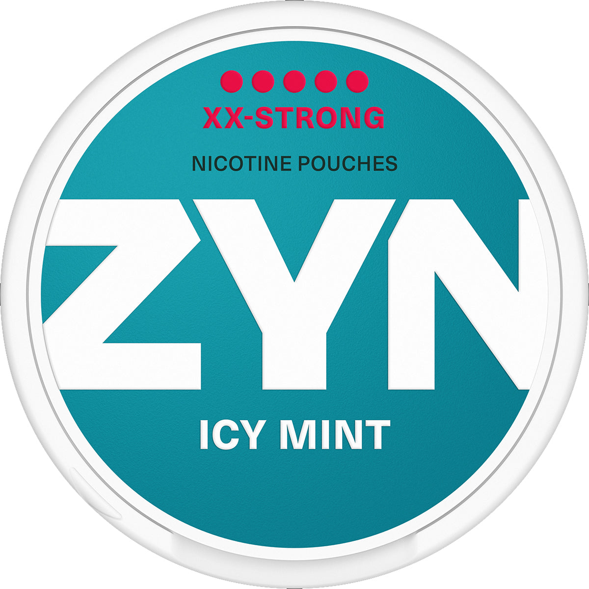 ZYN Nicotine Pouches - Icy Mint XX-Strong 12.5mg (Pack of 21)