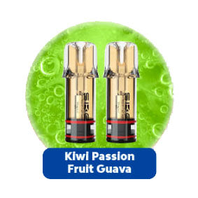SKE Crystal Bar Plus - Kiwi Passionfruit Guava - 2ml Pre-filled Pods x2 (Pack)