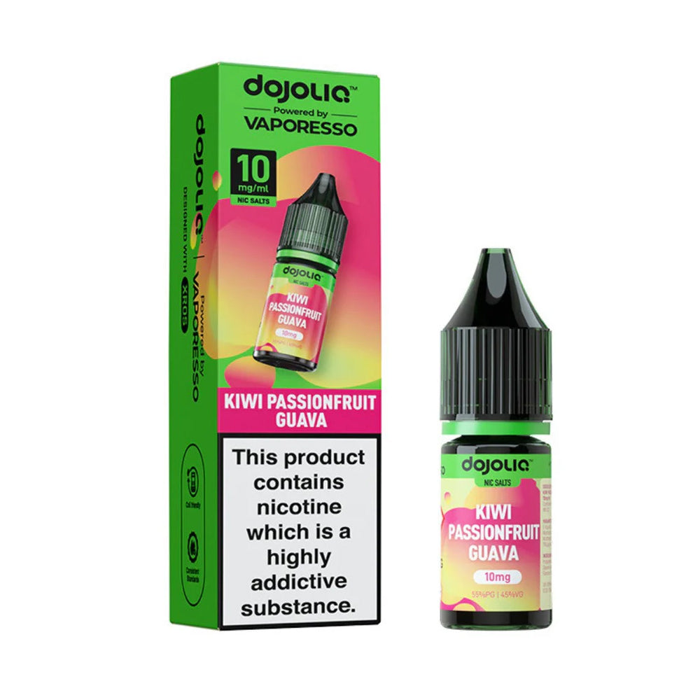 Dojoliq - Kiwi Passionfruit Guava E-liquid Salt Nic