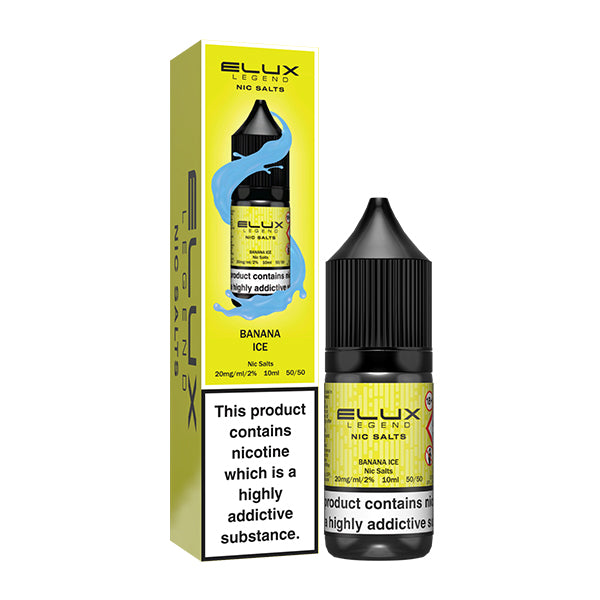 Elux Legend - Banana Ice 10ml E-liquid Salt Nic