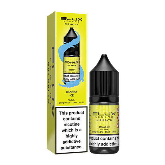 Elux Legend - Banana Ice 10ml E-liquid Salt Nic
