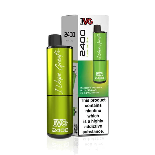IVG 2400 4in1 Reload - Rechargeable Pod Device - Lemon & Lime