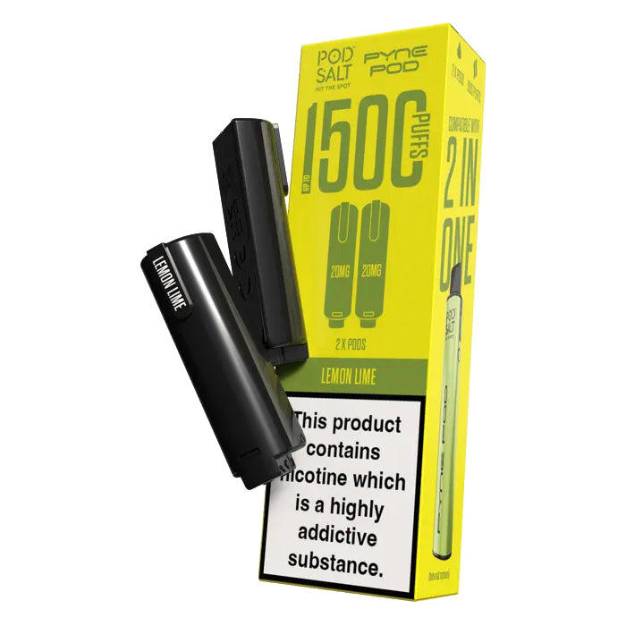 Pod Salt Pyne 2-in-1 - Replacement Pods - Lemon Lime