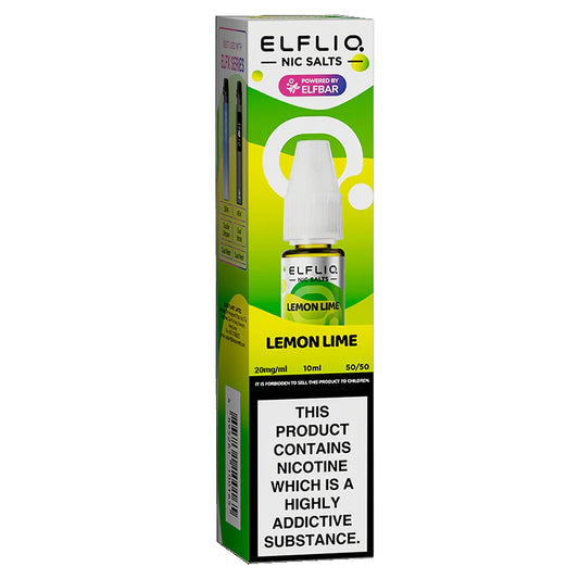 Elf Bar ELFLIQ - Lemon Lime 10ml E-liquid Salt Nic