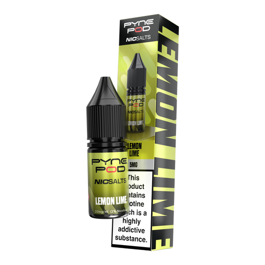 Pyne Pod Nic Salts - Lemon Lime E-liquid Salt Nic