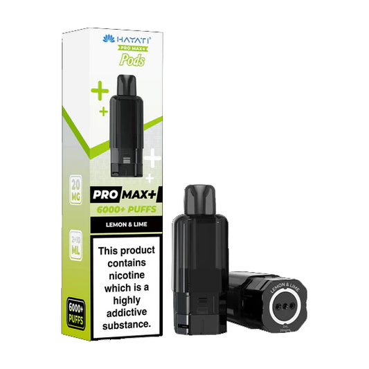 Hayati Pro Max Plus - Refill Pack - Lemon & Lime - Ubervape