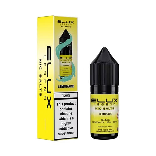 Elux Legend - Lemonade 10ml E-liquid Salt Nic - Ubervape