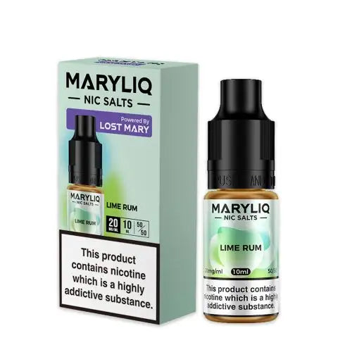 Lost Mary MARYLIQ - Lime Rum 10ml E-liquid Salt Nic