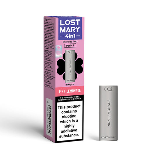 Lost Mary 4-in-1 - Pink Lemonade - Prefilled Pods x 2 (Pack)