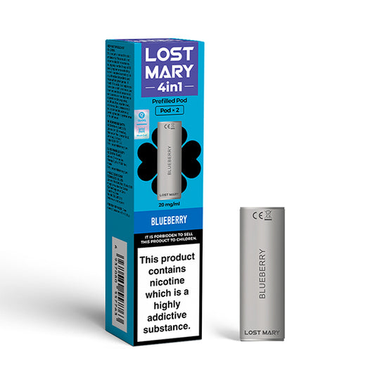 Lost Mary 4-in-1 - Blueberry - Prefilled Pods x 2 (Pack)