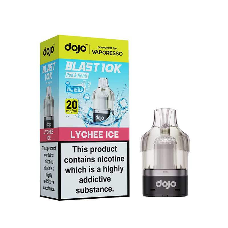 Vaporesso DOJO Blast 10K - Pod & Refill 10ml - Lychee Ice