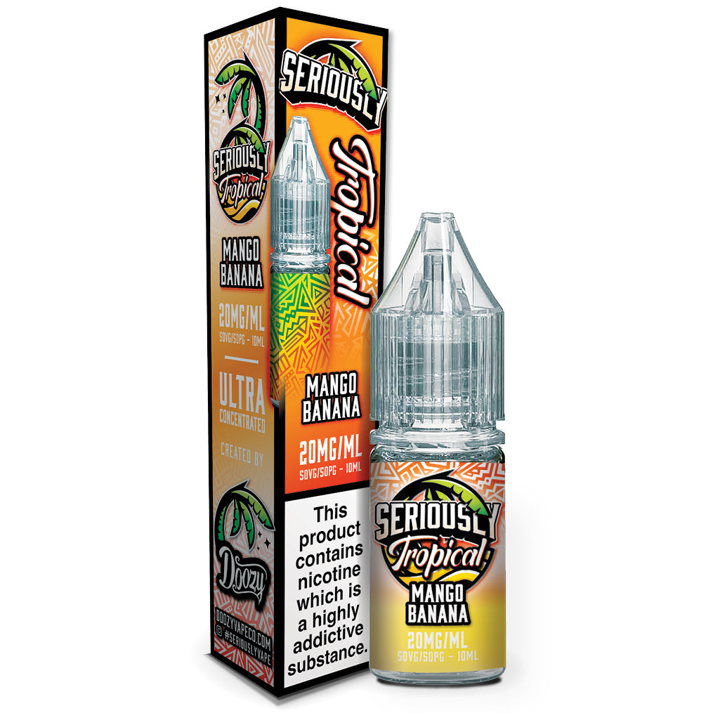 Seriously Tropical - Mango Banana E-liquid Salt Nic - Ubervape