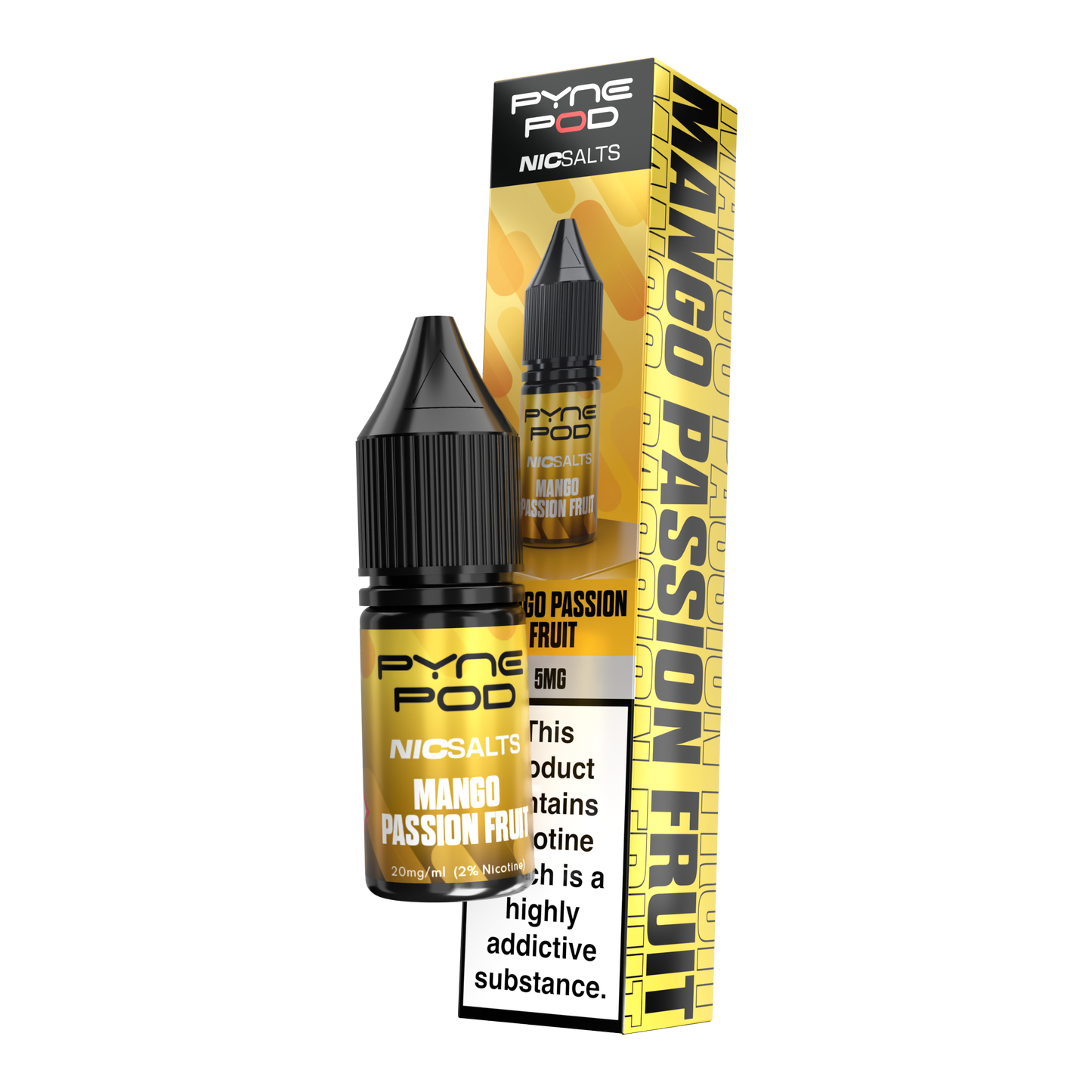 Pyne Pod Nic Salts - Mango Passion Fruit E-liquid Salt Nic
