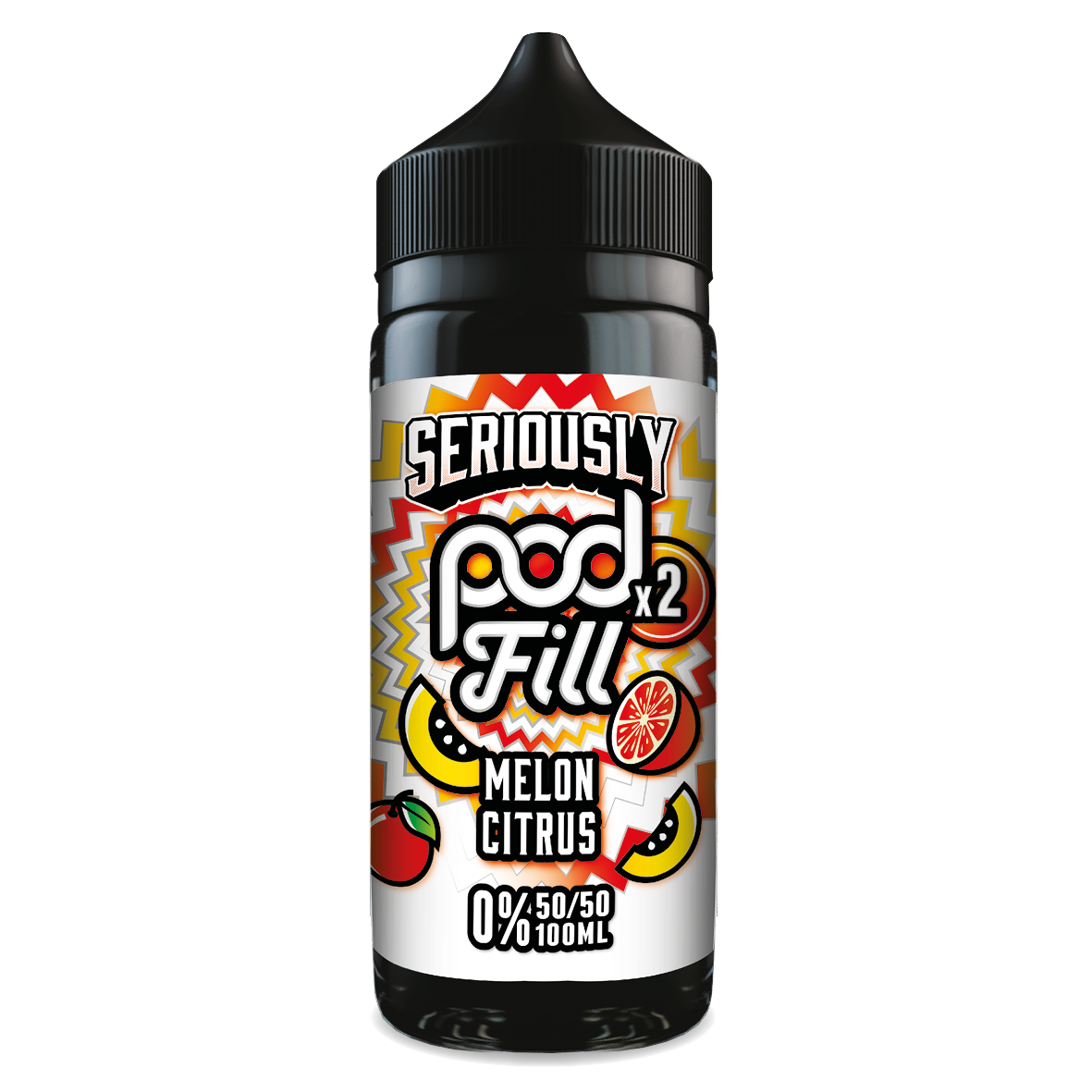 Seriously Doozy Pod Fill 2 - Melon Citrus 120ml 50/50 Shortfill