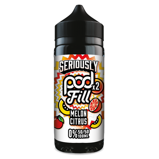 Seriously Doozy Pod Fill 2 - Melon Citrus 120ml 50/50 Shortfill