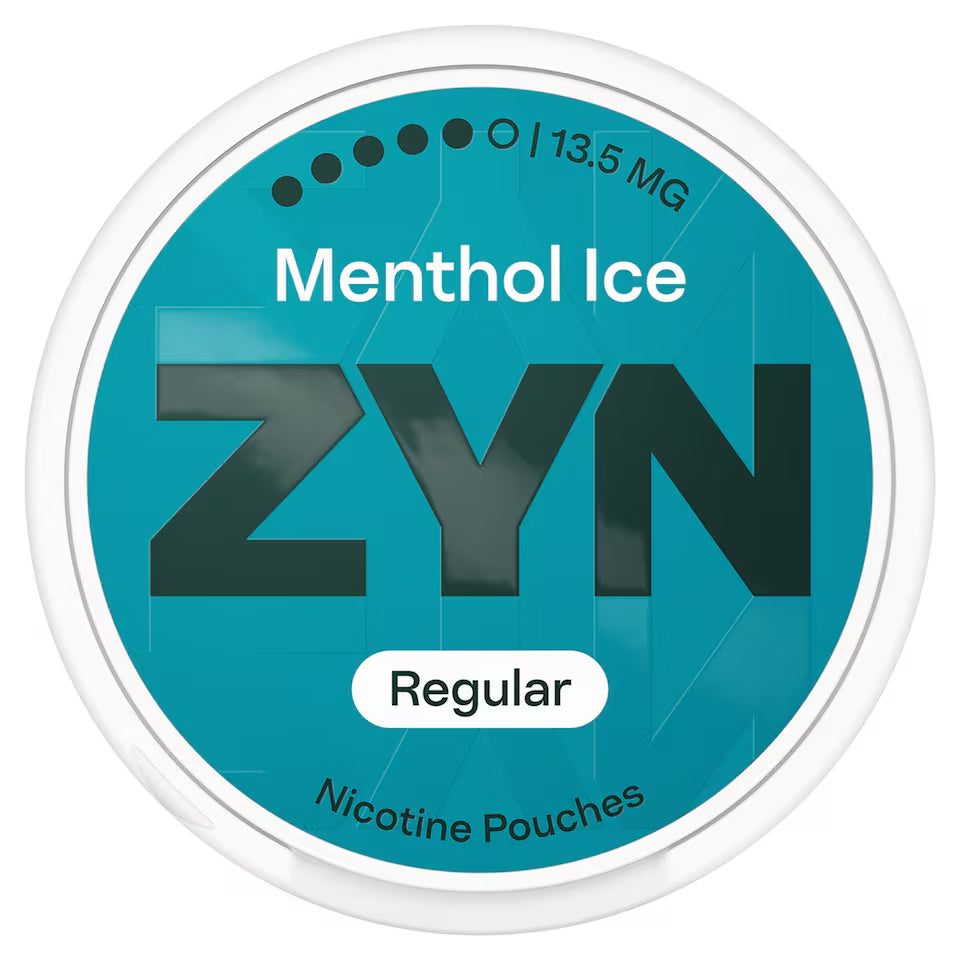 ZYN Nicotine Pouches - Menthol Ice XX-Strong 13.5mg (Pack of 21)