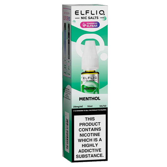 Elf Bar ELFLIQ - Menthol 10ml E-liquid Salt Nic
