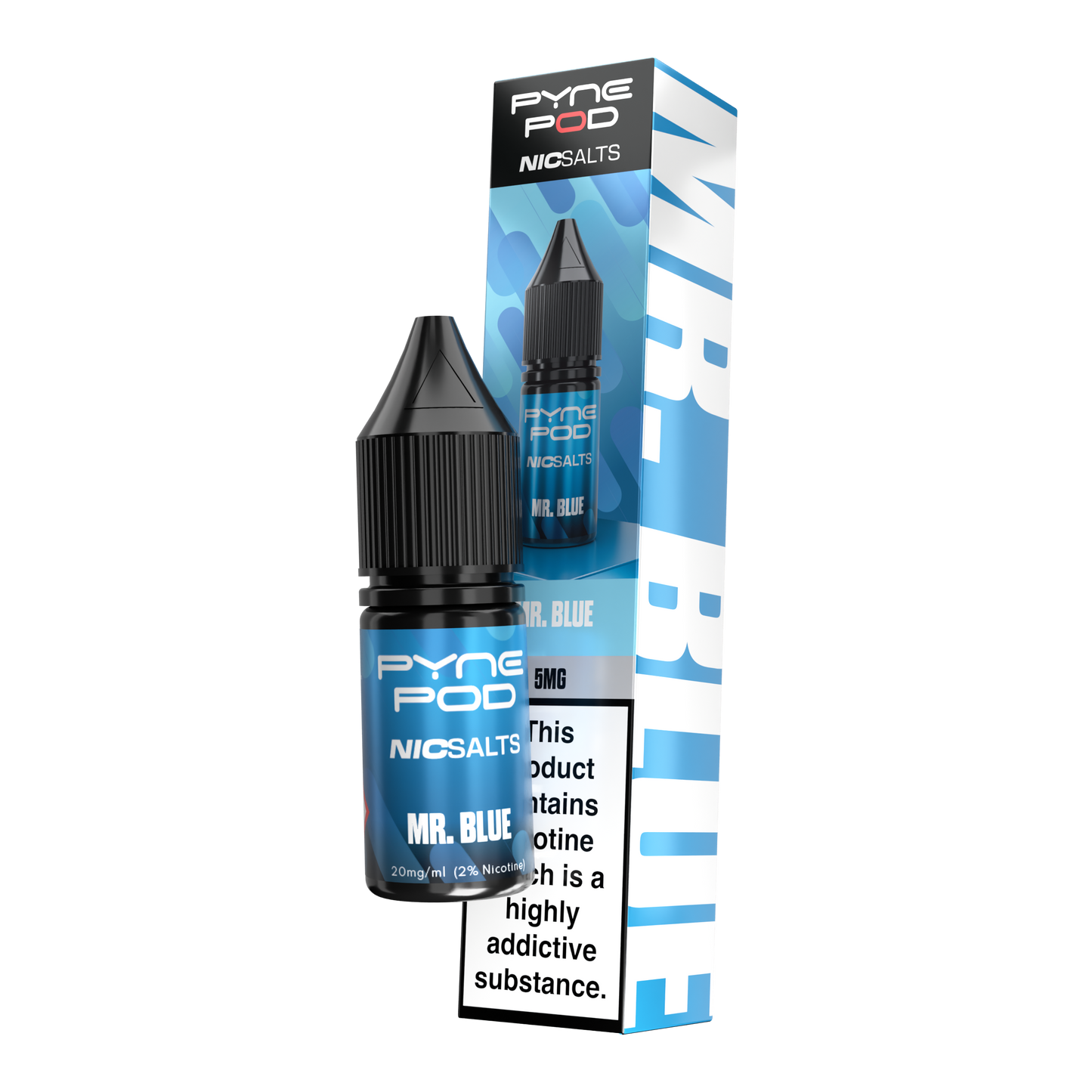 Pyne Pod Nic Salts - Mr Blue E-liquid Salt Nic