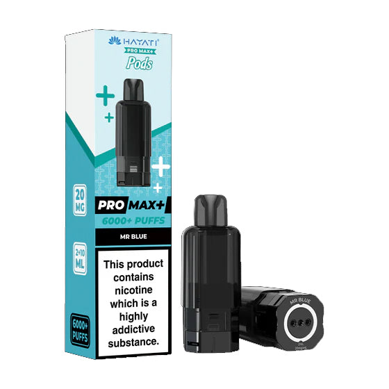 Hayati Pro Max Plus - Refill Pack - Mr Blue - Ubervape