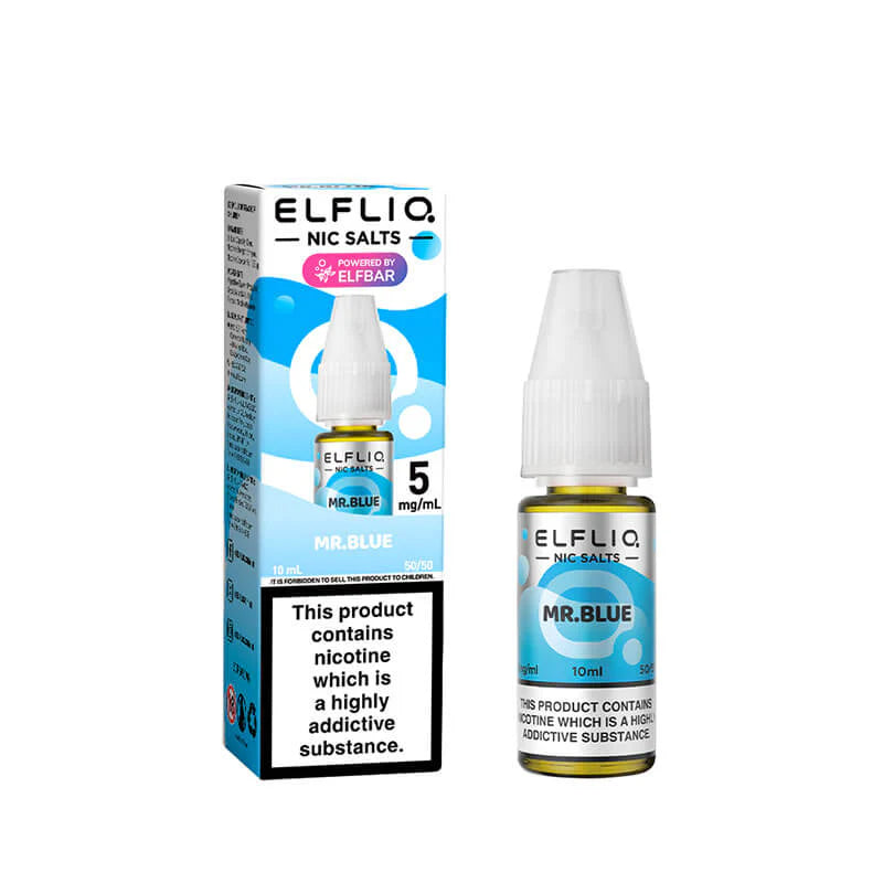 Elf Bar ELFLIQ - Mr Blue 10ml E-liquid Salt Nic - Ubervape