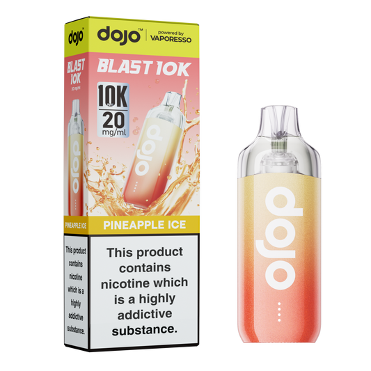 Vaporesso DOJO Blast 10K - Replacement Disposable Pod Device - Pineapple Ice