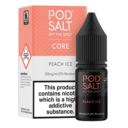 Pod Salt - Peach Ice E-liquid