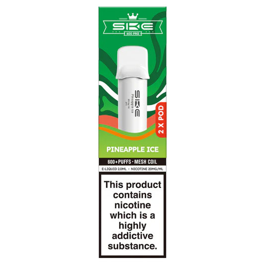 SKE 600 Pro Pods - Pineapple Ice - 2ml Pre-filled Pods x2 (Pack)
