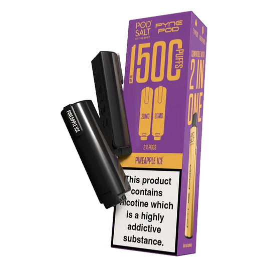 Pod Salt Pyne 2-in-1 - Replacement Pods - Pineapple Ice