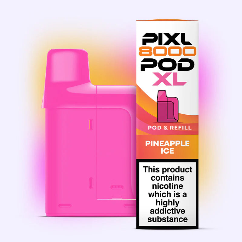 Pixl 8000 - Replacement Pod - Pineapple Ice - Ubervape