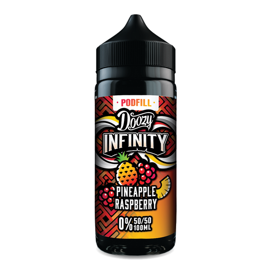 Doozy Infinity Pod Fill - Pineapple Raspberry 120ml 50/50 Shortfill
