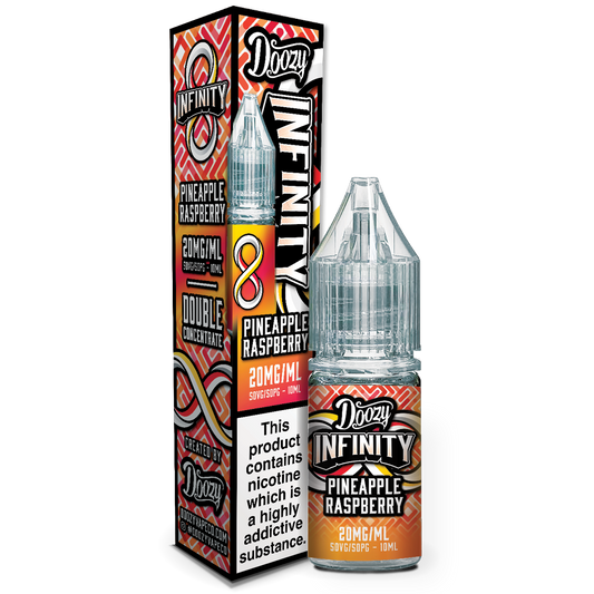 Doozy Infinity - Pineapple Raspberry E-liquid Salt Nic