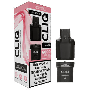 Avomi Cliq 6,000 Puff Refill Pods 12ml - Pink Lemonade