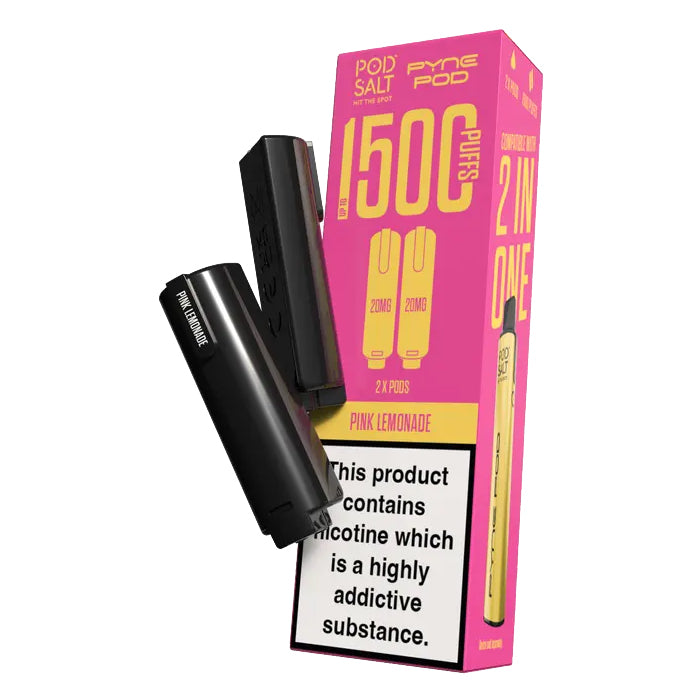 Pod Salt Pyne 2-in-1 - Replacement Pods - Pink Lemonade