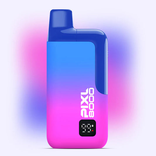 Pixl 8000 - Rechargeable Disposable Pod Device - Pink Razz