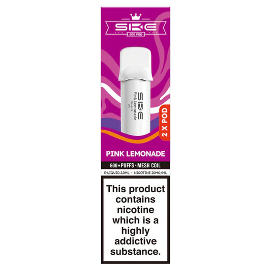SKE 600 Pro Pods - Pink Lemonade - 2ml Pre-filled Pods x2 (Pack)