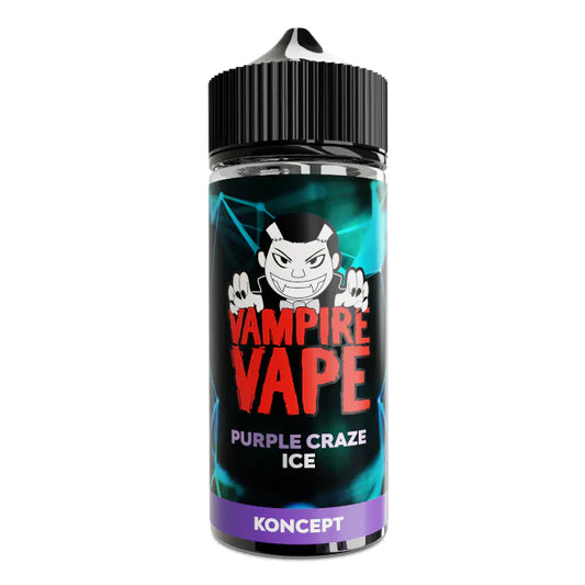 Vampire Vape - Purple Craze Ice 120ml E-liquid Shortfill