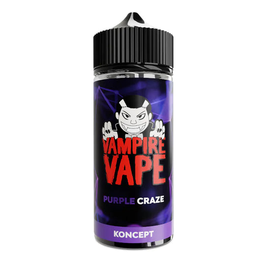 Vampire Vape - Purple Craze 120ml E-liquid Shortfill