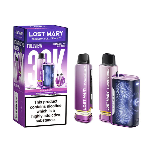Lost Mary Nera30k - Rechargeable Disposable Pod Device - Purple Edition