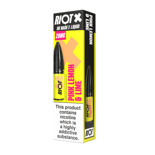 Riot Squad - Riot X - Pink Lemon & Lime - Nic Salt