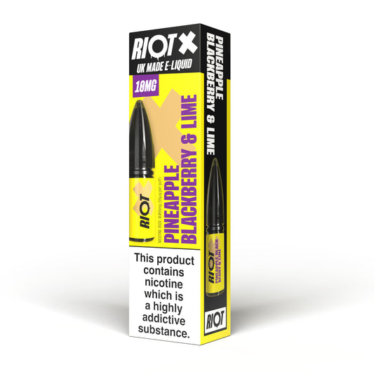 Riot Squad - Riot X - Pineapple Blackberry & Lime - Nic Salt