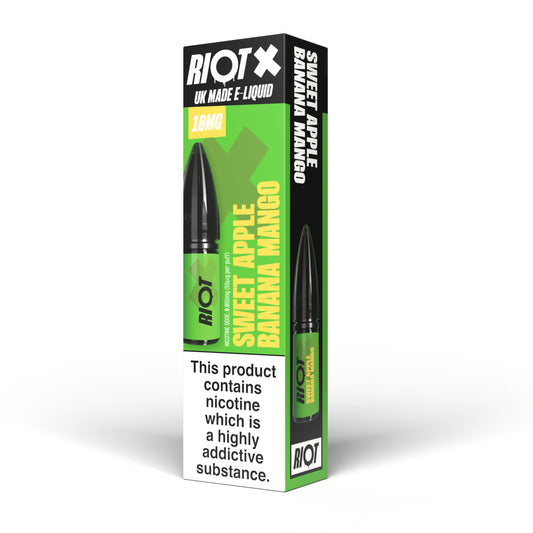 Riot Squad - Riot X - Sweet Apple Banana Mango - Nic Salt