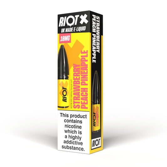 Riot Squad - Riot X - Strawberry Peach Pineapple - Nic Salt