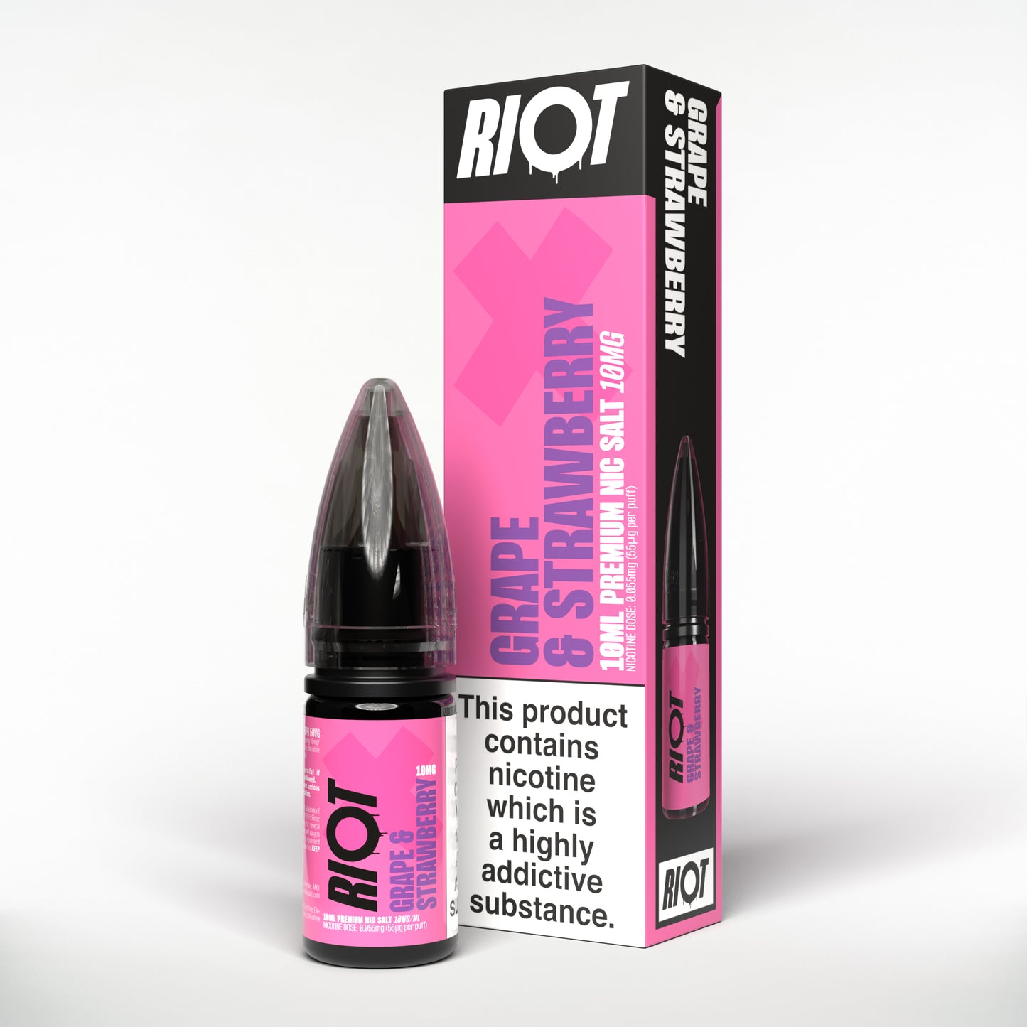 Riot Squad - Riot X - Grape Strawberry - Nic Salt