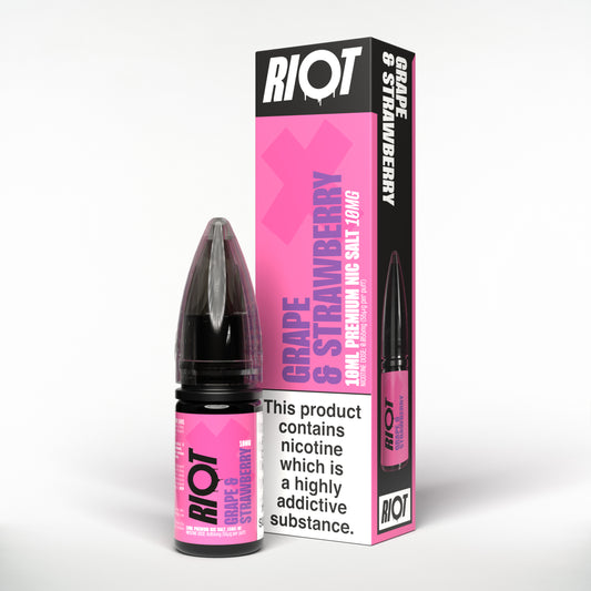 Riot Squad - Riot X - Grape Strawberry - Nic Salt