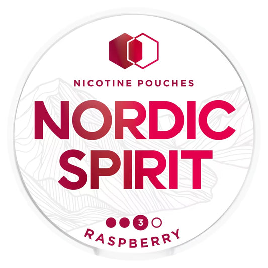 Nordic Spirit Nicotine Pouches - Raspberry (Pack of 20)