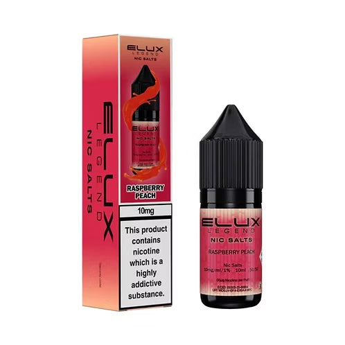Elux Legend - Raspberry Peach 10ml E-liquid Salt Nic - Ubervape