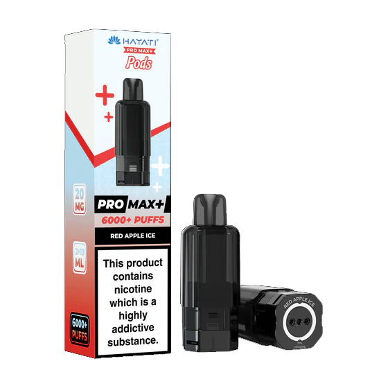 Hayati Pro Max Plus - Refill Pack - Red Apple Ice - Ubervape