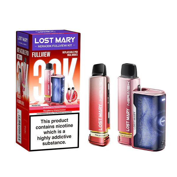 Lost Mary Nera30k - Rechargeable Disposable Pod Device - Red Edition